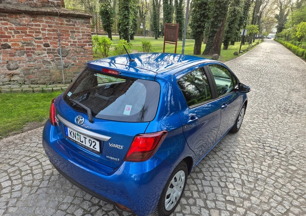 Toyota Yaris cena 45900 przebieg: 126750, rok produkcji 2015 z Wrocław małe 379